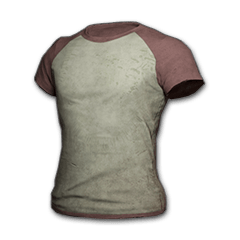 T-shirt raglan (rouge/blanc)