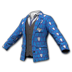 Праздничный пиджак и жилет (голубой)