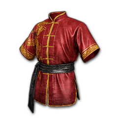 Camisa china de dragón (Roja)