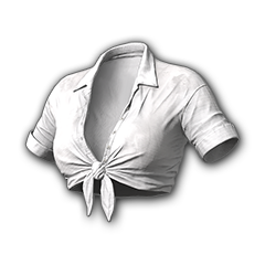 海滩系带衬衫(白色)