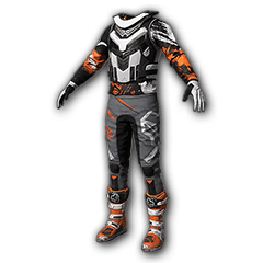 Manticore-Motocross-Rennanzug (Orange)