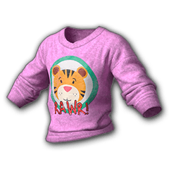 Sweatshirt "Furchterregender Tiger"
