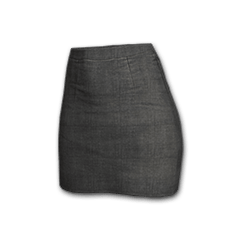 Военная юбка (черная)