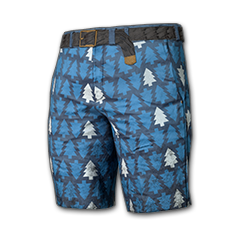 Festive Shorts (Blue)