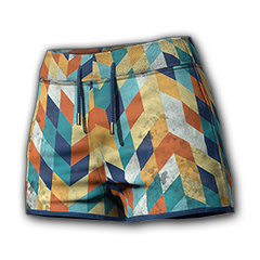 Pantalones cortos mosaico cítrico