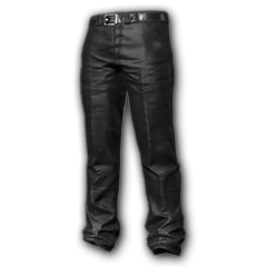 Pantalon en cuir (noir)