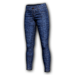 Enganliegende Jeans (Blau)