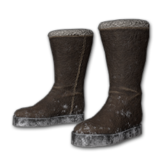 Felt Winter Boots (Brown)