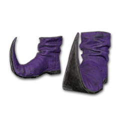 Праздничные ботинки (пурпурные)