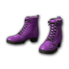 紫喵喵短靴