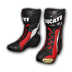 Buty wyścigowe śmiałka Ducati