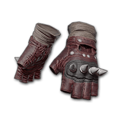 Punk-Handschuhe (Rot)