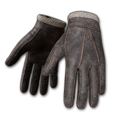 Кожаные перчатки со швами (пепел)