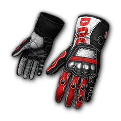 Rękawiczki ekipy Ducati - dzień wyścigu