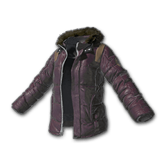 Утеплена куртка (фіолетова)