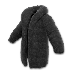 Cappotto di pelliccia pesante (nero)