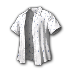 Short Sleeve Anchor Print Shirt
