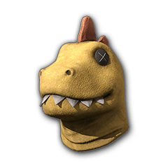 Głowa maskotki Dinoland