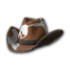 Cappello di pelle da cowboy (marrone)