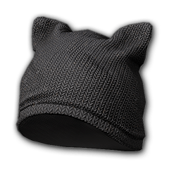 猫耳针织帽（黑色）