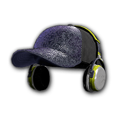 耳機板皮帽 (紫水晶)