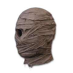 Máscara de múmia antiga