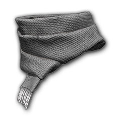 Шерстяний шарф (сірий)