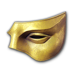 Máscara áurea de la emperatriz del PGC 2023