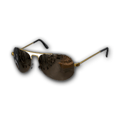 Óculos de sol de aviador (cobre)