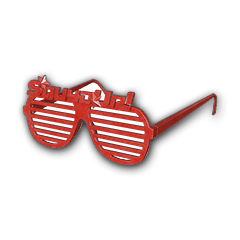 Óculos Shutter (vermelho)