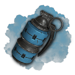 Błękitny granat dymny