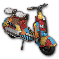 "Riveted Patchwork" Scooter