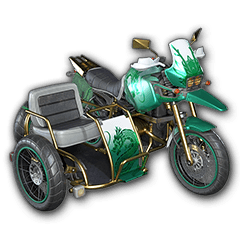"Twin Dragons" Motorbike