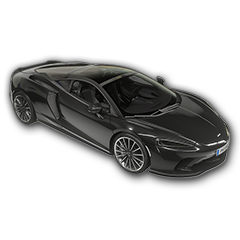 Samochód sportowy „Standardowy McLaren GT (onyksowa czerń)”