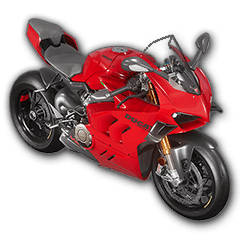 Motocicleta "Panigale V4 S (Vermelho Ducati)"