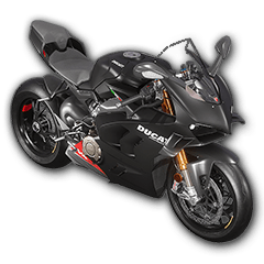 "Panigale V4 S (Pitch Black)" Motorcycle