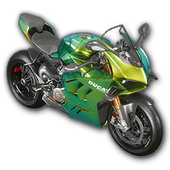 Motocykl Panigale V4 S (zblazowana zieleń)