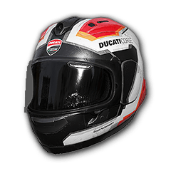 Ekipa Ducati - dzień wyścigu - hełm (poz. 1)