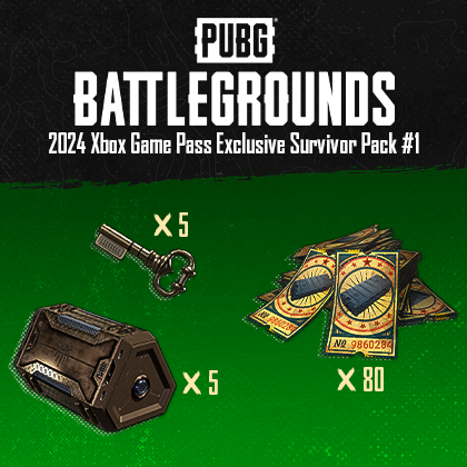 PUBG - Xbox Game Pass 2024 Pack de Sobrevivente Exclusivo #1