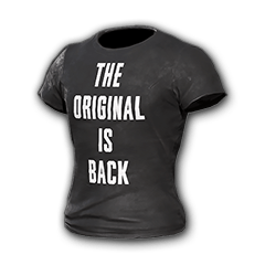 THE ORIGINAL IS BACK Tişörtü