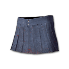 Minifalda plisada (azul)