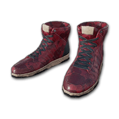 Bileklikli Spor Ayakkabısı (Kırmızı)