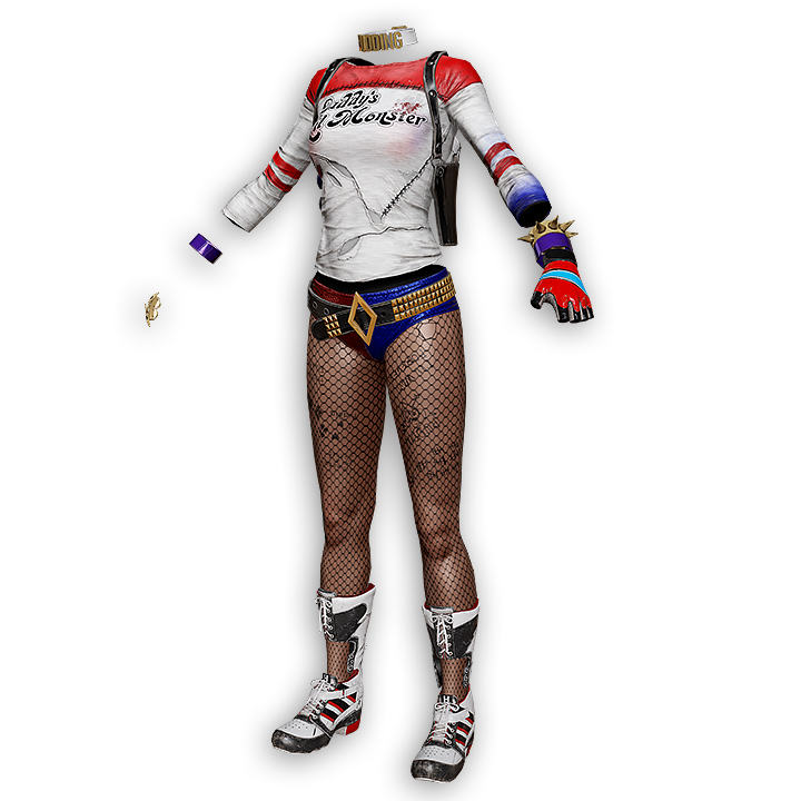 Tenue "Daddy's Lil' Monster" d'Harley Quinn