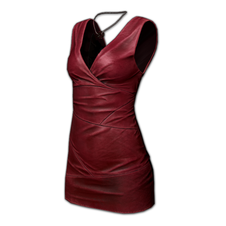 시스 드레스 (빨간색)