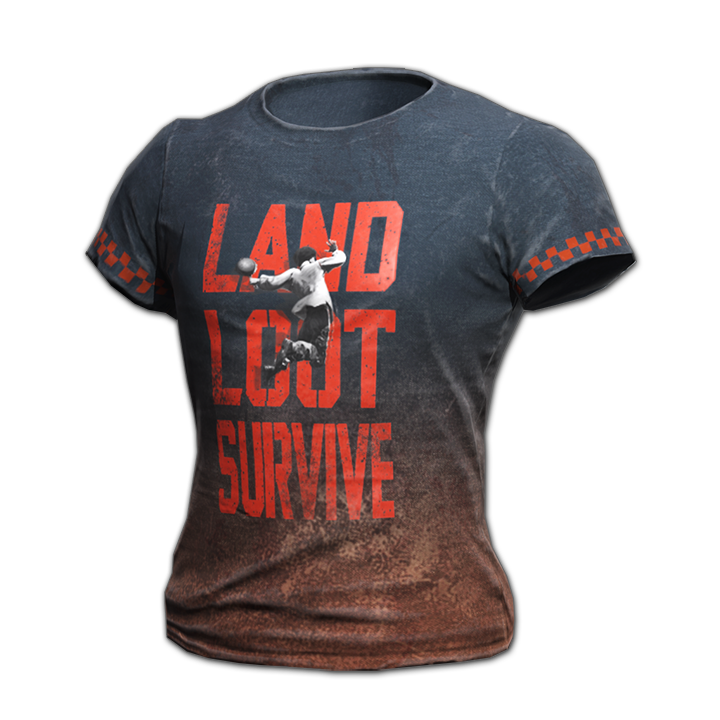 Camiseta Land Loot Survive