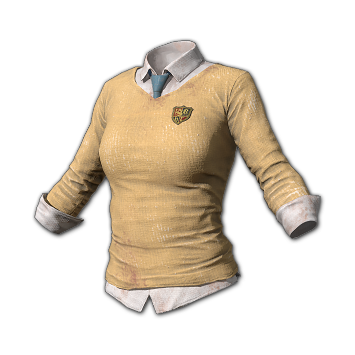 Private School Sweater (Yellow)