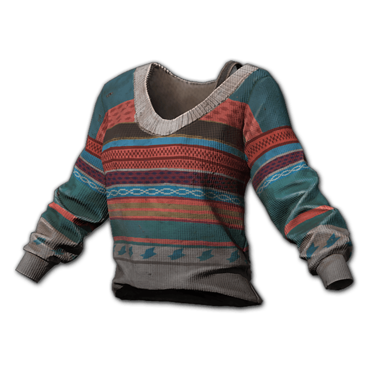 Pasiasty sweter „Spectrum”