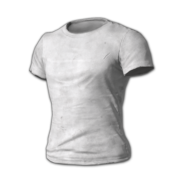 Schlichtes weißes T-Shirt