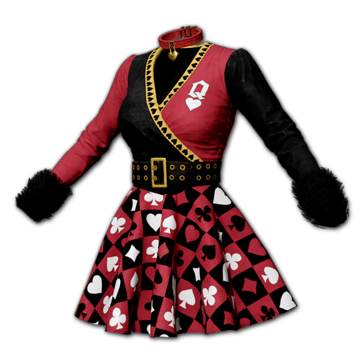 Queen of Hearts ドレス
