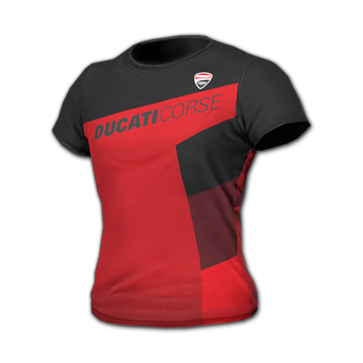 팀 두카티 티셔츠 (빨간색)